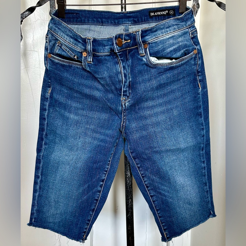 Blank NYC Bermuda jean shorts